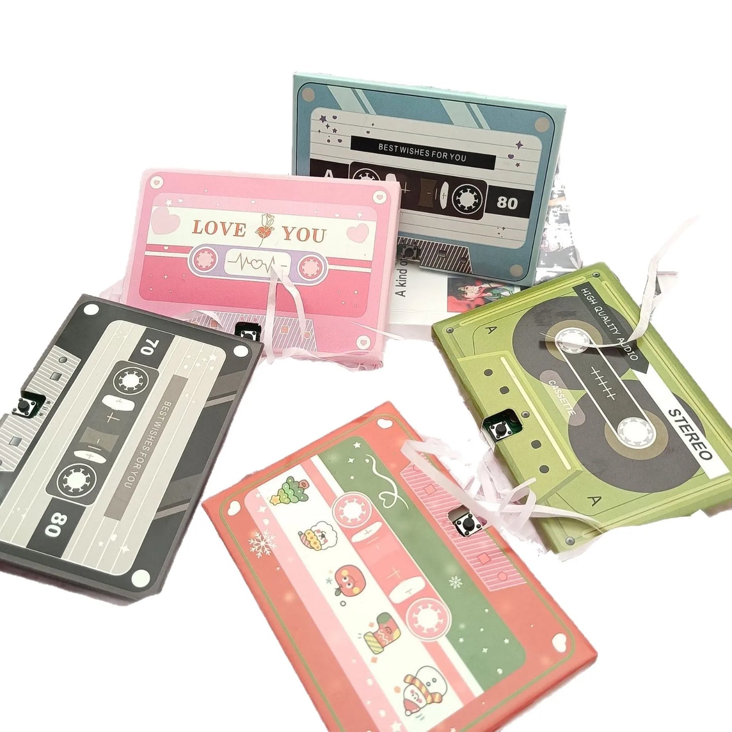 Personalized Voice Recordable Greeting Card for Keepsakes Peaceful Pleasures Health and Wellness