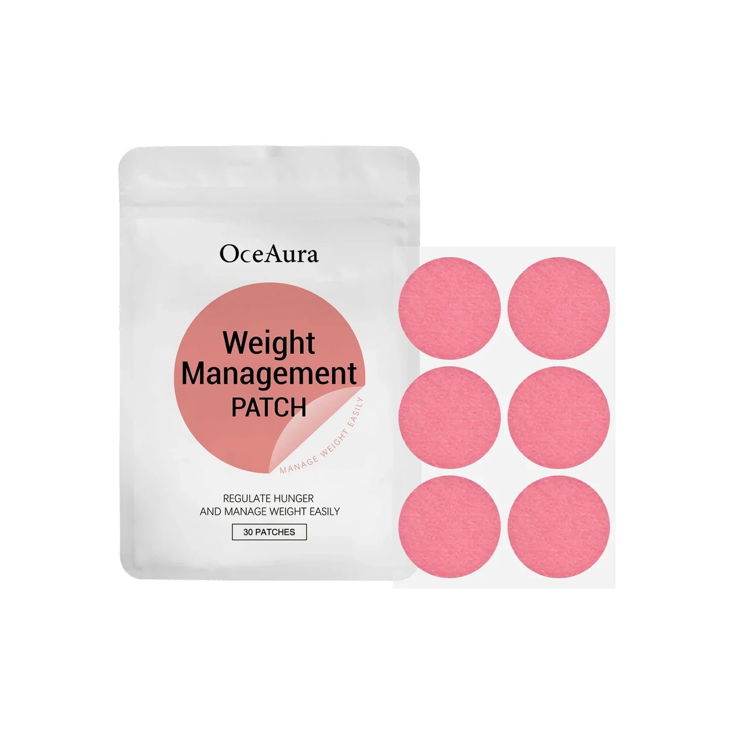 OceAura Slimming Patches – Metabolism & Appetite Support 30pk