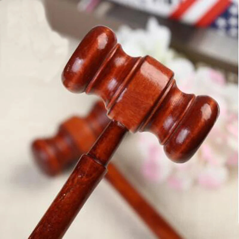 Mini Hammer Lawyer Decoration Hammers Judge Hammer Wooden Hammer Wood Multi Tool Small Hammer Birthday Gift Christmas Toy Peaceful Pleasures Health and Wellness