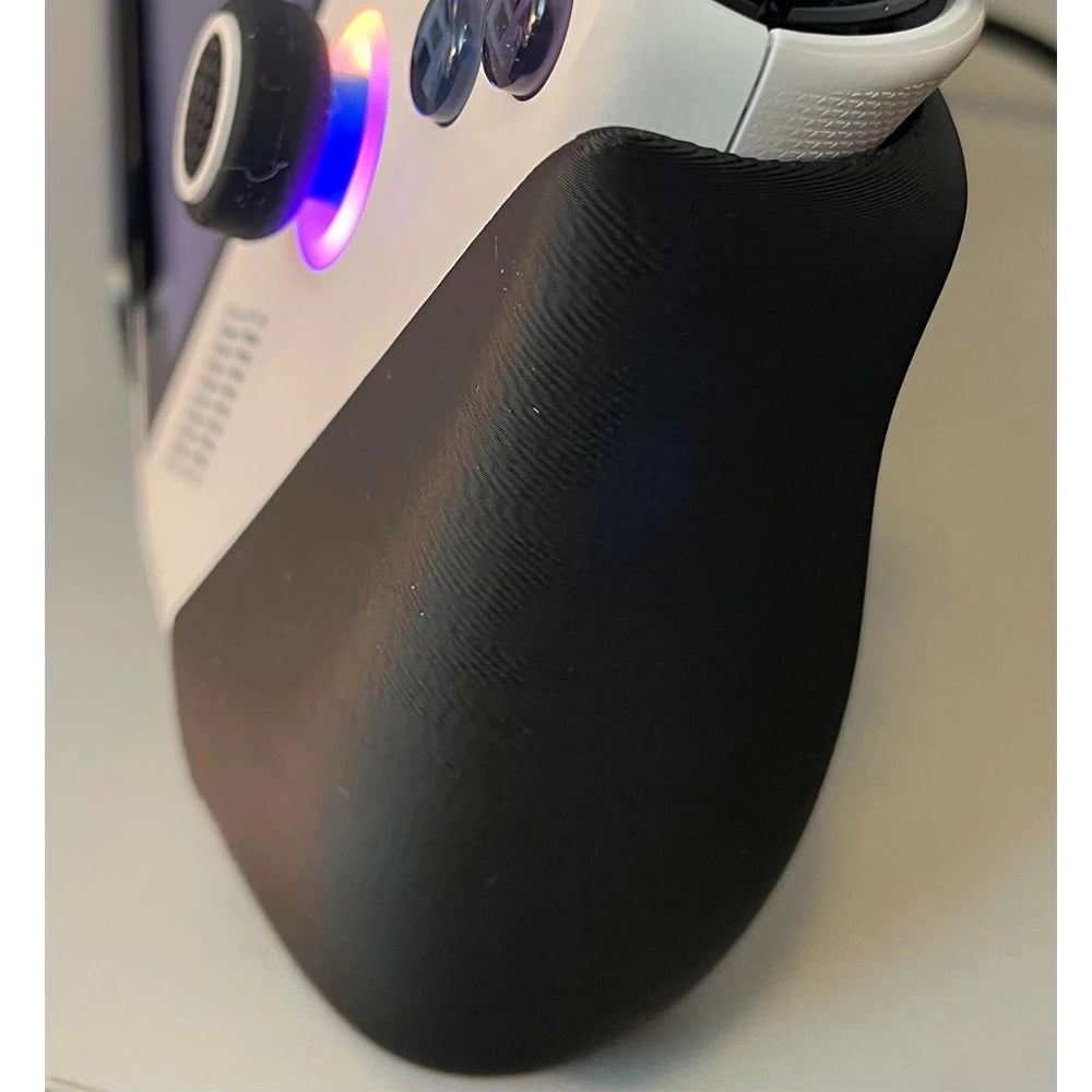 White/Black Modified Grip For Asus Rog Ally Modified Grip Gamepad Good Grip Enhance Manual Comfort 1Pair Peaceful Pleasures Health and Wellness