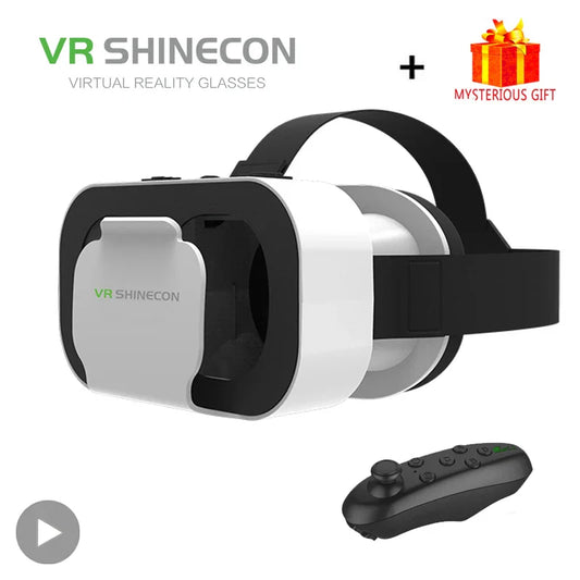 Shinecon VR Headset 3D Virtual Reality Glasses for Smartphone VR Headset Oasis Select