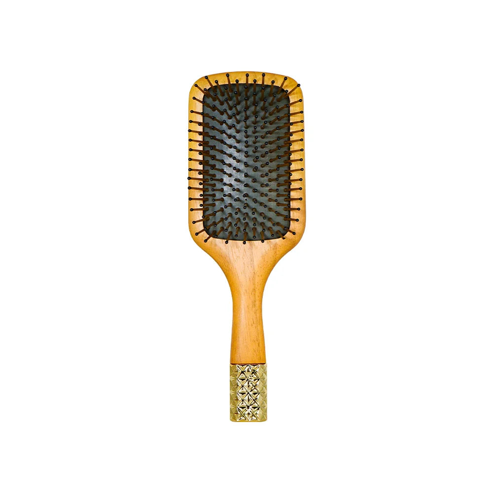 Wooden Airbag Cushion Hair Brush – Anti-Static Detangler