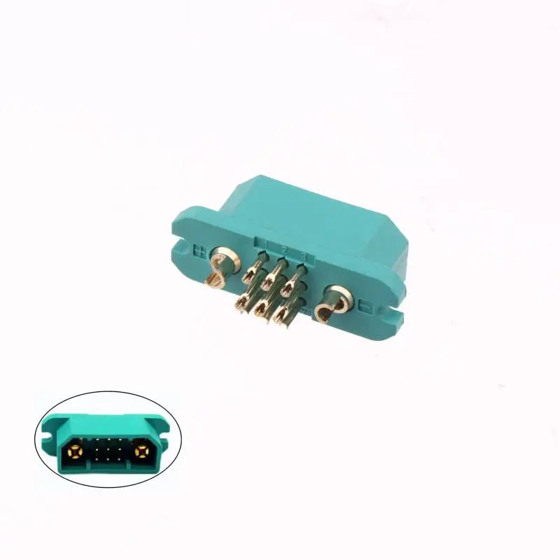 HY2+9 Connector Servo Extension Male Female Plug Signal For RC Fixed-wing Airplane Turbine Jet DIY Accessories Peaceful Pleasures Health and Wellness 1pc male