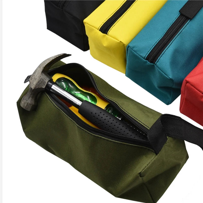 Canvas Tool Organizer Bag | Waterproof Zipper Pouch for Tools