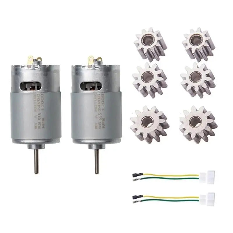24V RS555 Upgrade Motor for Kids Ride-On Car – 2-Pack