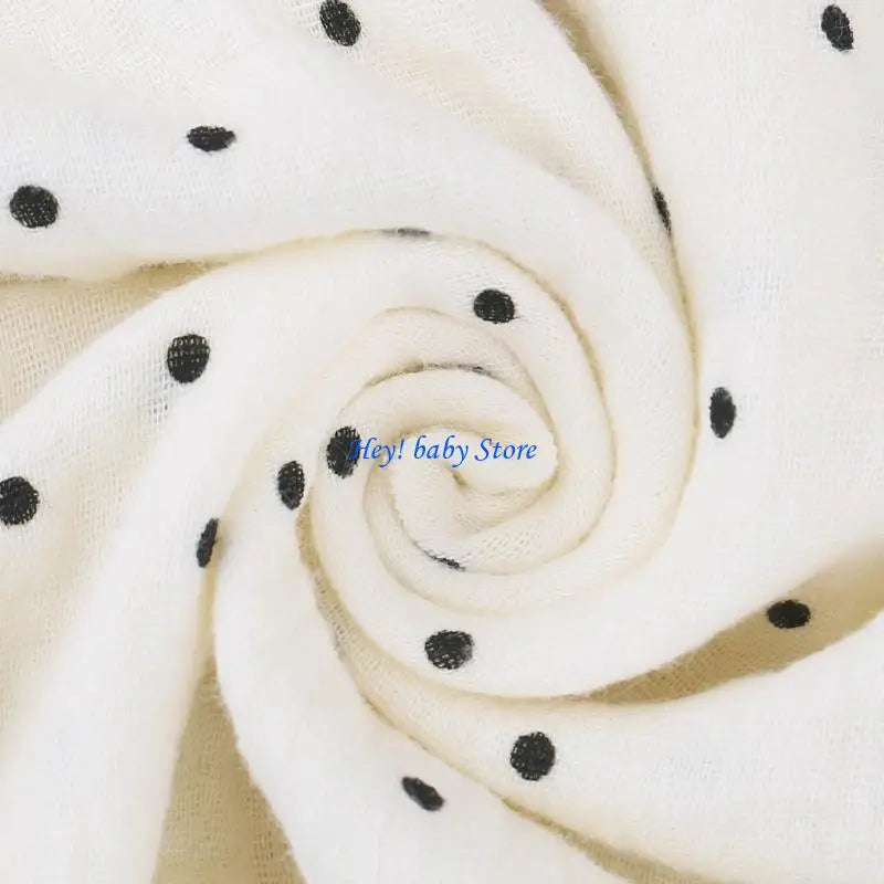 Muslin Swaddle Blanket Newborn | Soft Cotton Bamboo 33"