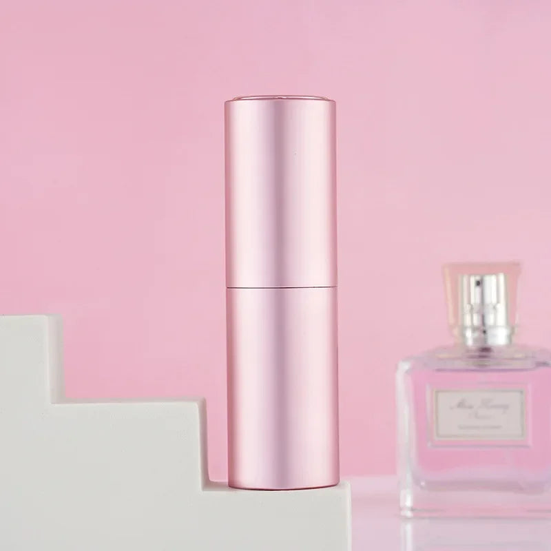 20ml Portable Mini Refillable Perfume Bottle Spray Empty Cosmetic Containers Atomizer Bottling For Travel Tool Peaceful Pleasures Health and Wellness Pink 20ml
