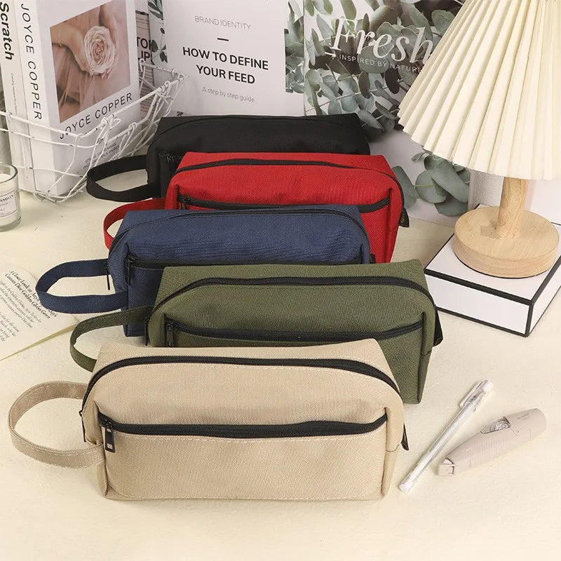 Water-Resistant Travel Toiletry Bag – Foldable with Divider