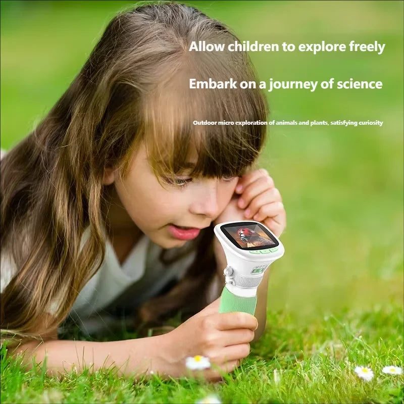 Kids 2-in-1 Digital Camera Microscope | 500X–1500X Explorer
