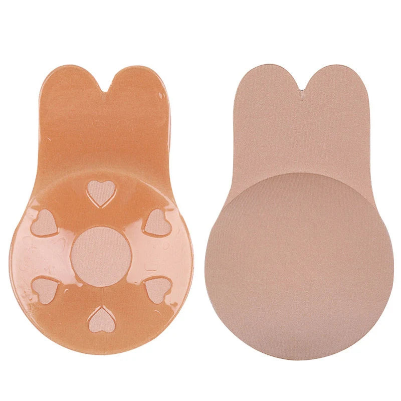 Rabbit Ear Silicone Nipple Covers | Self-Adhesive Invisible Bra