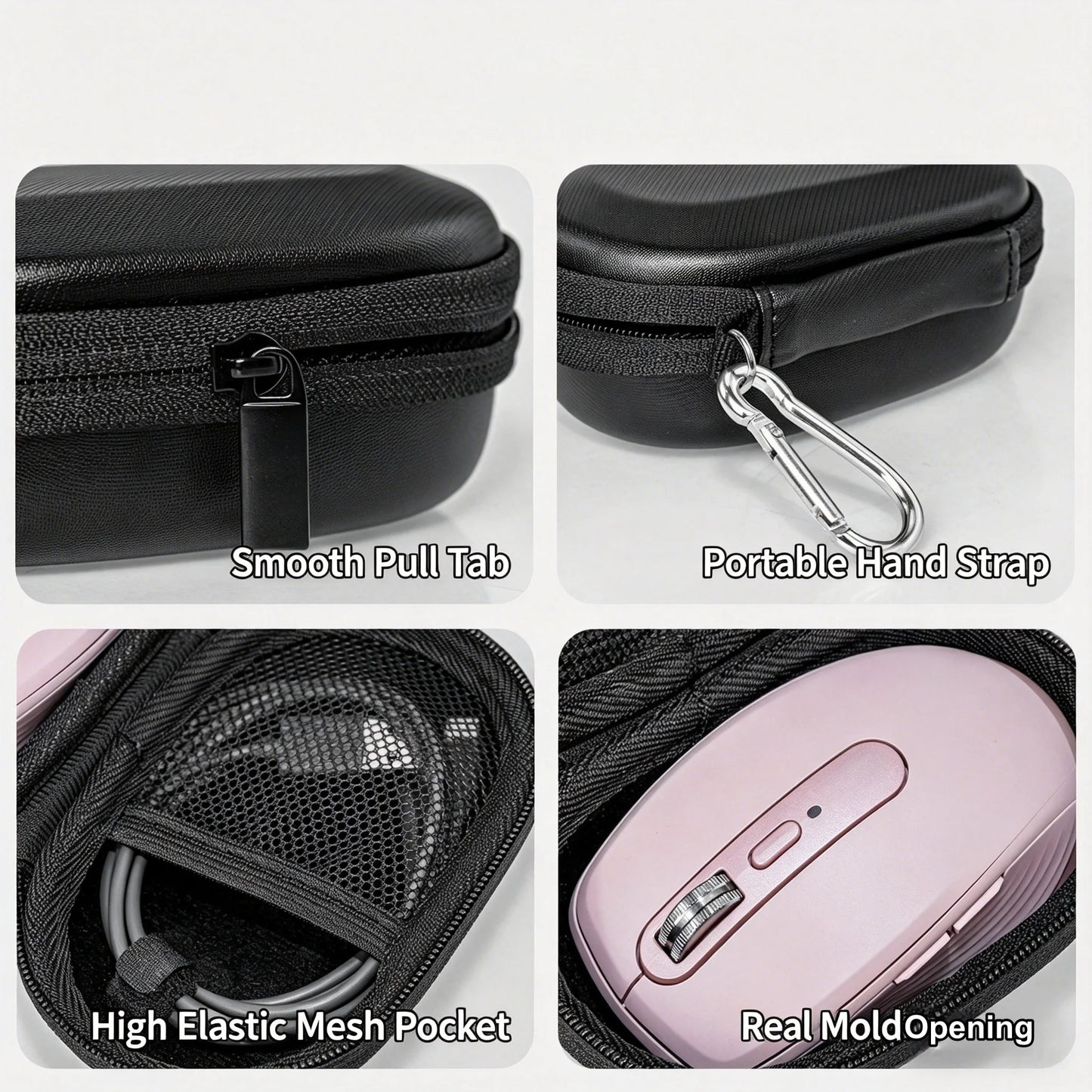 Shockproof Digital Storage Pouch | Cable & Mouse Organizer