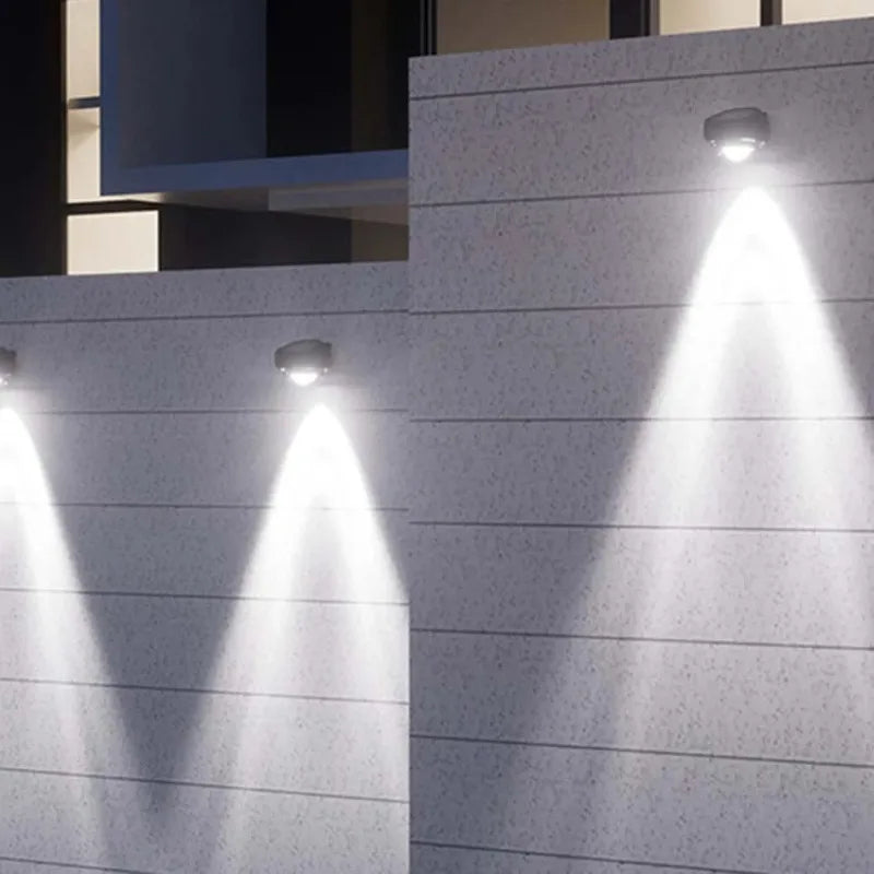 Solar Waterproof Outdoor Wall Lights – Garden Fence Patio Lamp