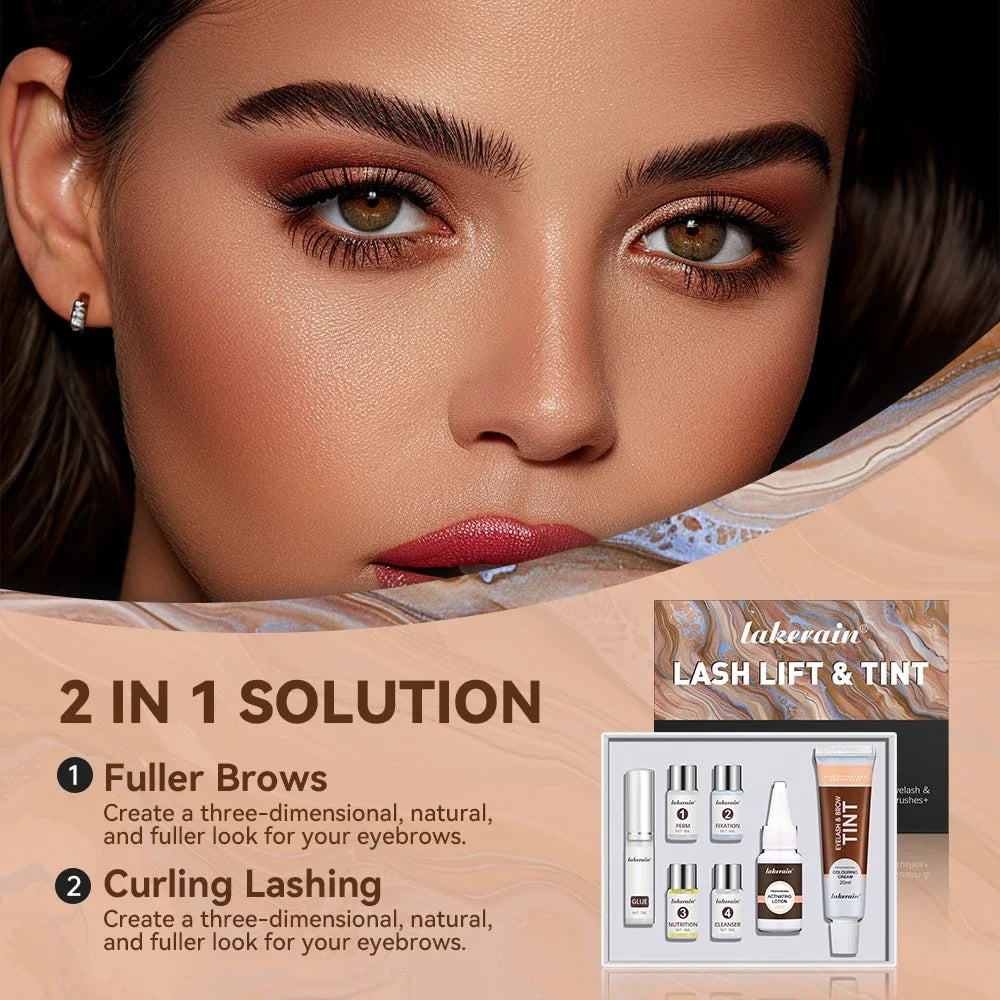 Professional Lash Lift & Tint Kit | Eyelash Perm & Brow Dye