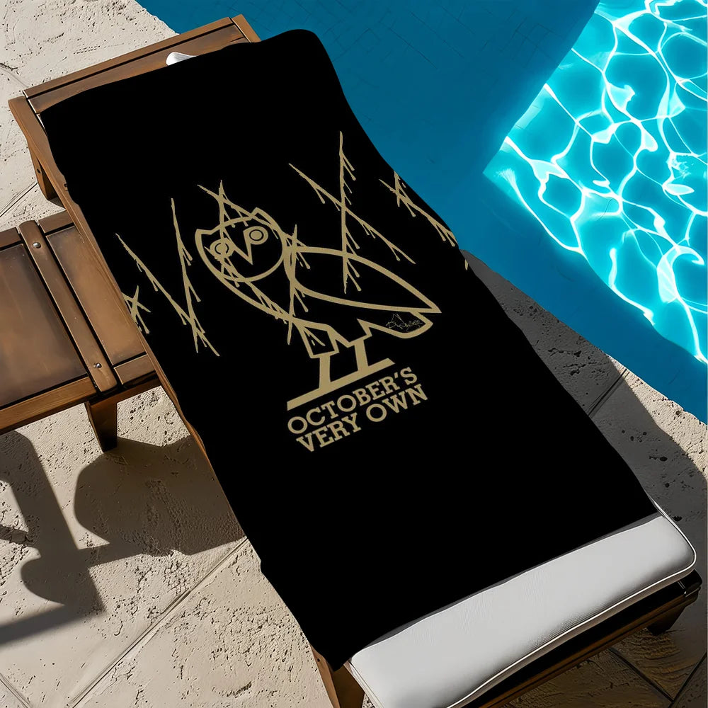 Cute Owl Quick-Dry Beach Towel | Soft Microfiber Pool & Travel Quick-Dry Beach Towel Peaceful Pleasures Health and Wellness z2 STJ90x180CM