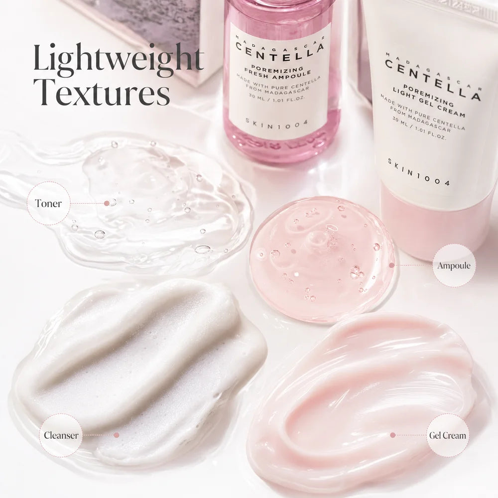 SKIN1004 Centella Hyalu-Cica & Poremizing Travel Kit 4pcs