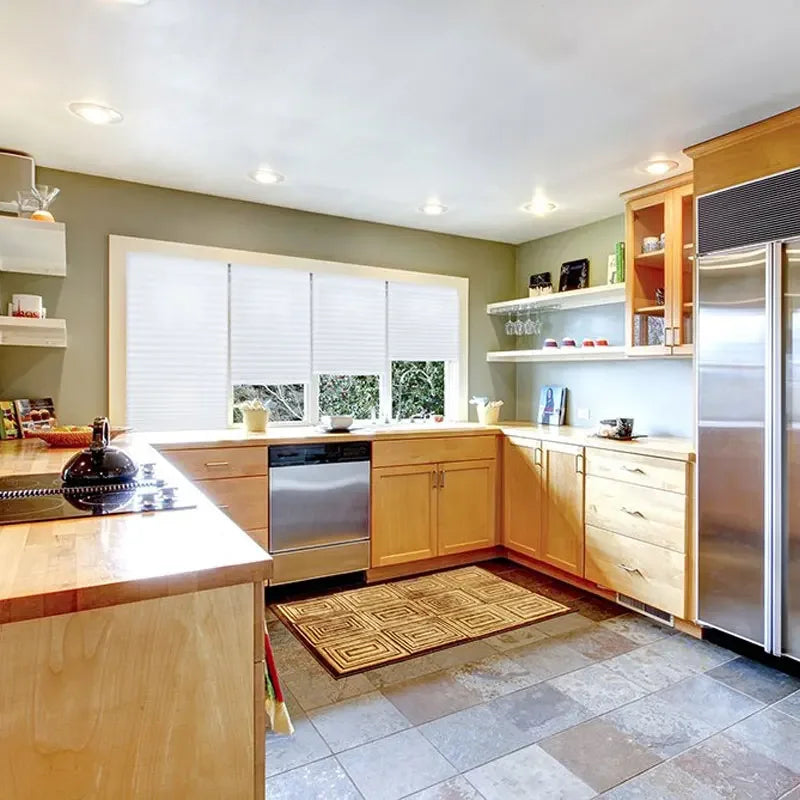 Self-Adhesive Pleated Blinds | No-Drill Folding Window Shades