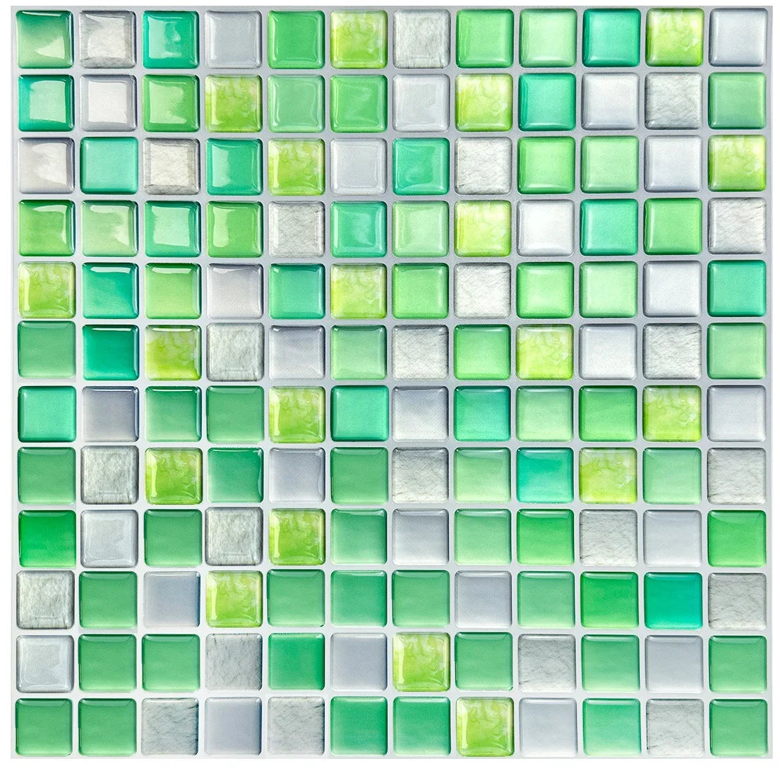 Drop-plastic mosaic wall stickers self-adhesive wall decoration stickers for foreign trade three-dimensional DIY home decoration Peaceful Pleasures Health and Wellness 5ps 4