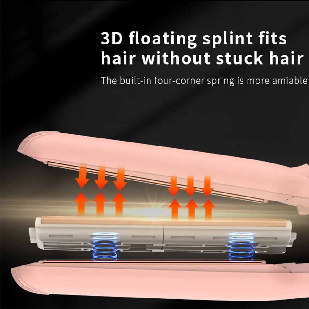 URGGU 2-in-1 Hair Straightener & Curling Iron | Infrared Ion