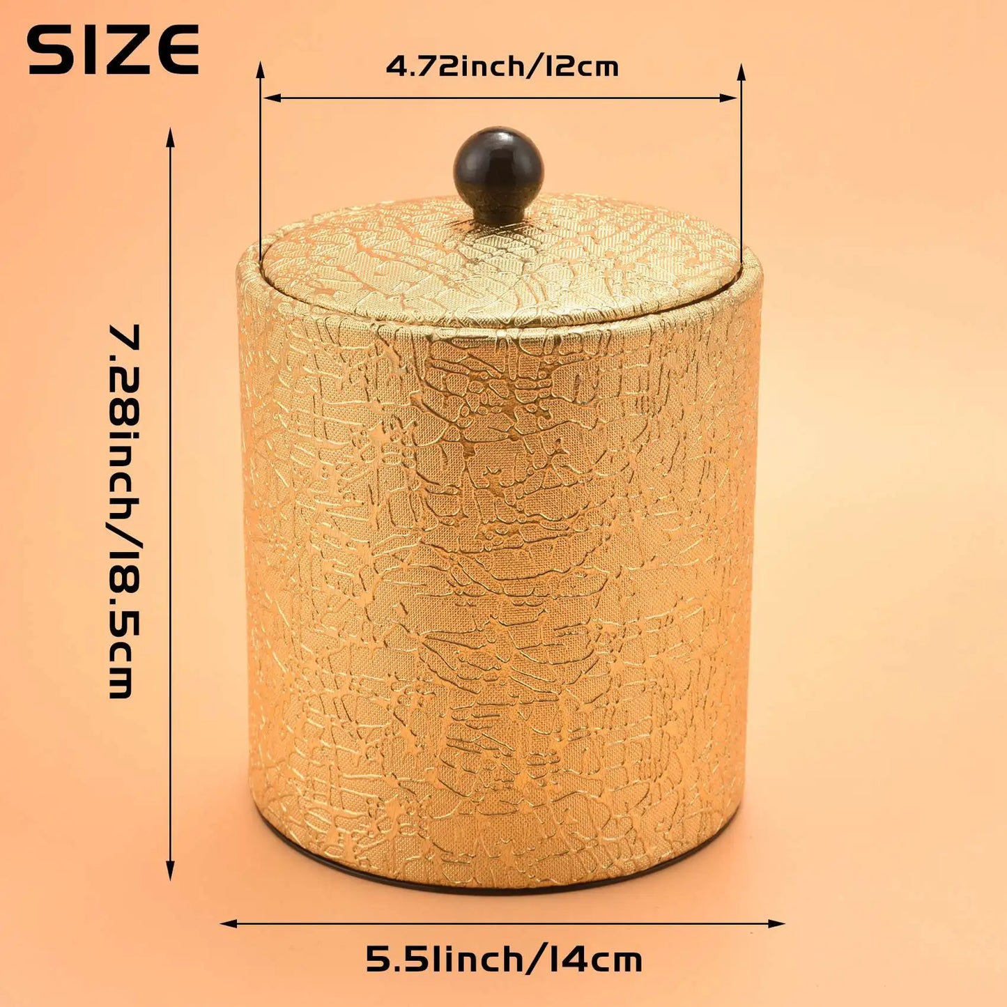 A36T-1.3L Stainless Steel Ice Bucket Leather Ice Bucket European Style Wine Red Wine Bar KTV Supplies Champagne Bucket Peaceful Pleasures Health and Wellness Golden