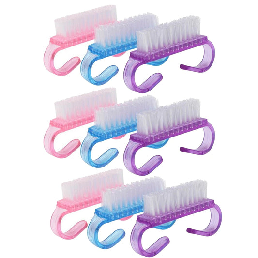 Handle Grip Nail Scrub Brush – Fingernail & Toenail Cleaning Brush for Manicure & Pedicure Peaceful Pleasures Health and Wellness
