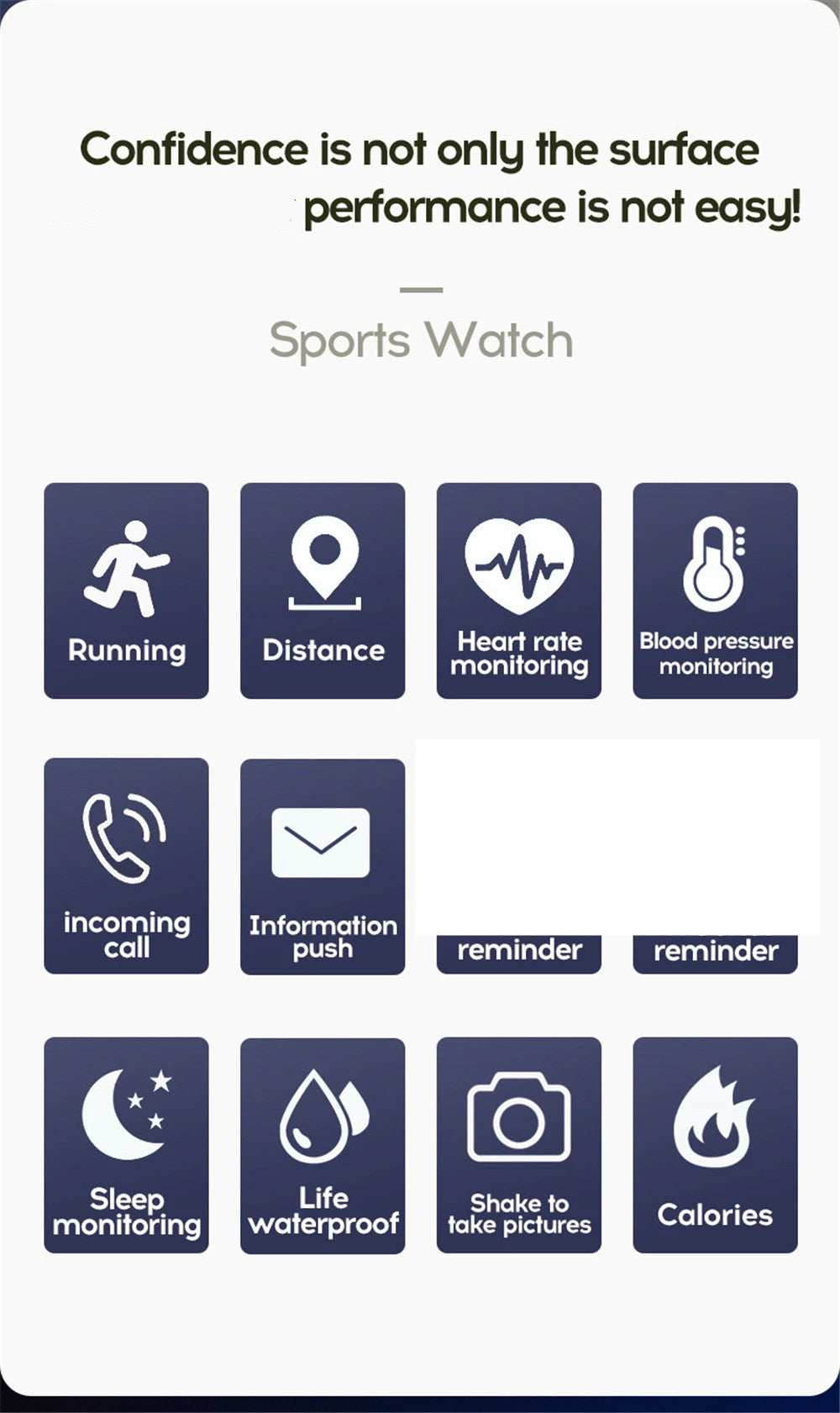 CHAOGENB LED Digital Smart Watch – Kids & Adults Sport Tracker