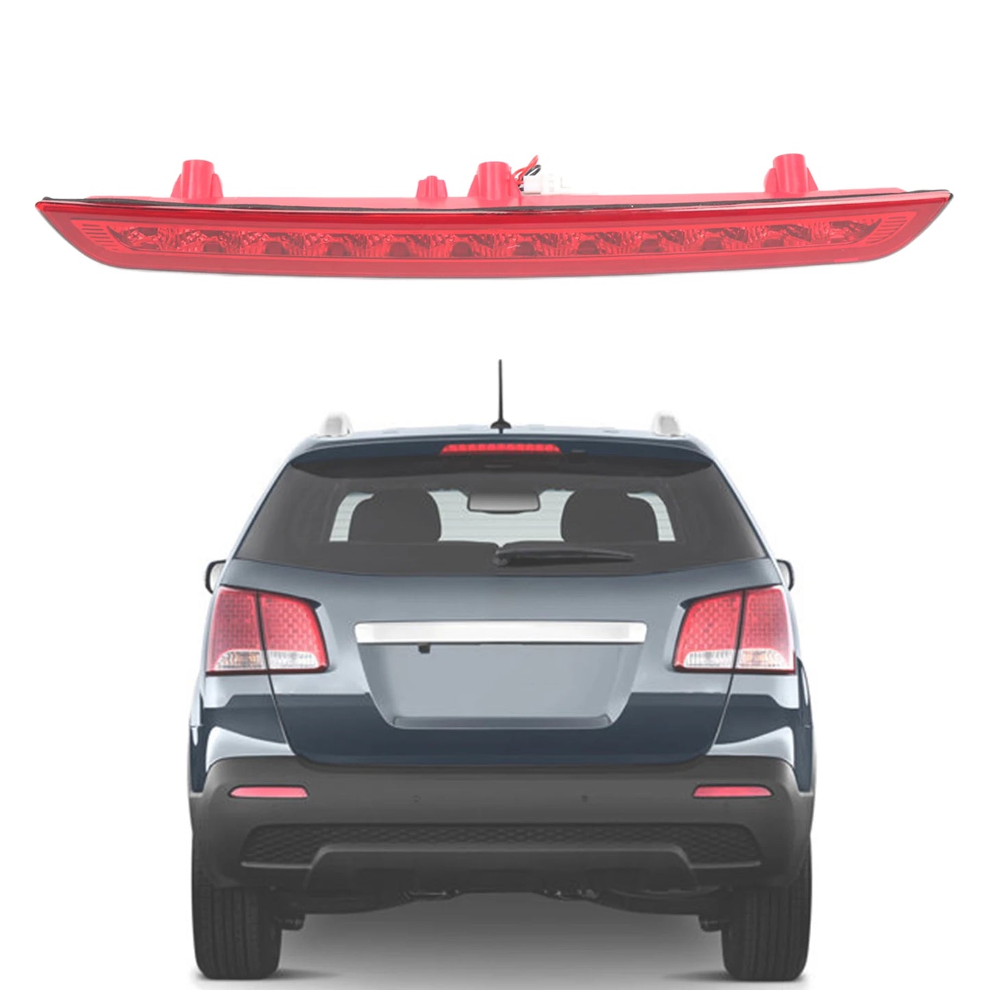 Auto Third Brake Light Compatible for KIA Sorento 2011-2015 3rd Brake Light Replacement 927502P000 92750-2P000 Car Accessories Peaceful Pleasures Health and Wellness