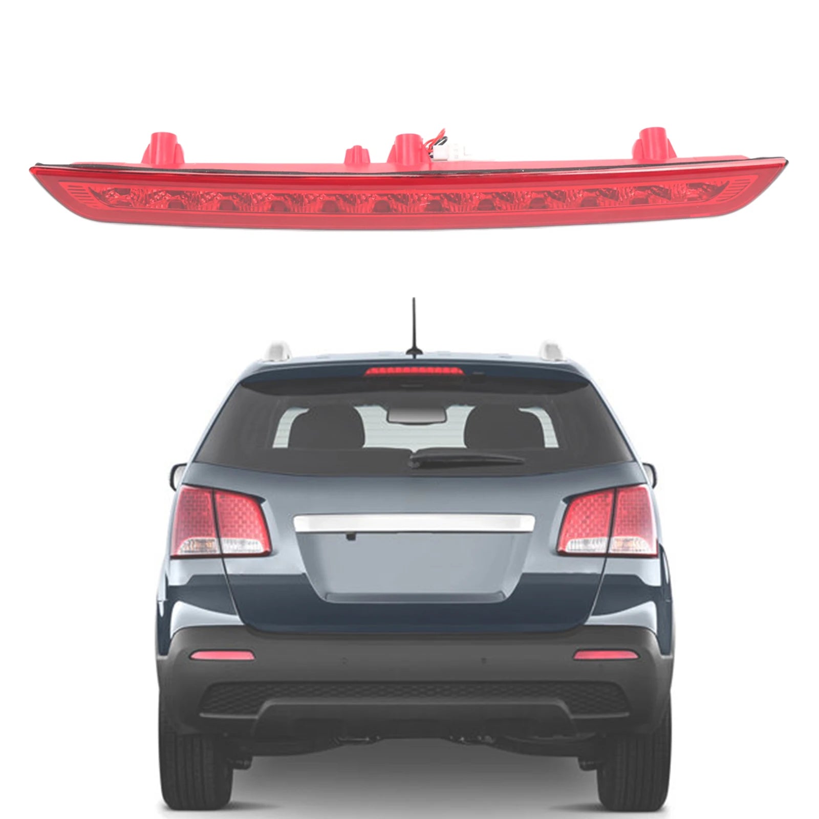 Auto Third Brake Light Compatible for KIA Sorento 2011-2015 3rd Brake Light Replacement 927502P000 92750-2P000 Car Accessories Peaceful Pleasures Health and Wellness