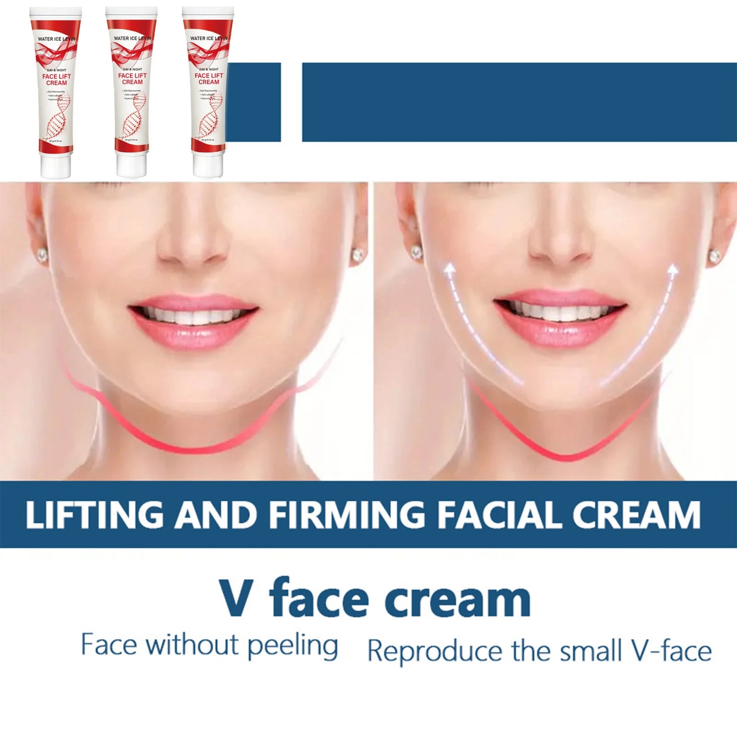 Day & Night Facial Lift Cream – Niacinamide & Collagen 20g Facial Lift Cream Peaceful Pleasures Health and Wellness