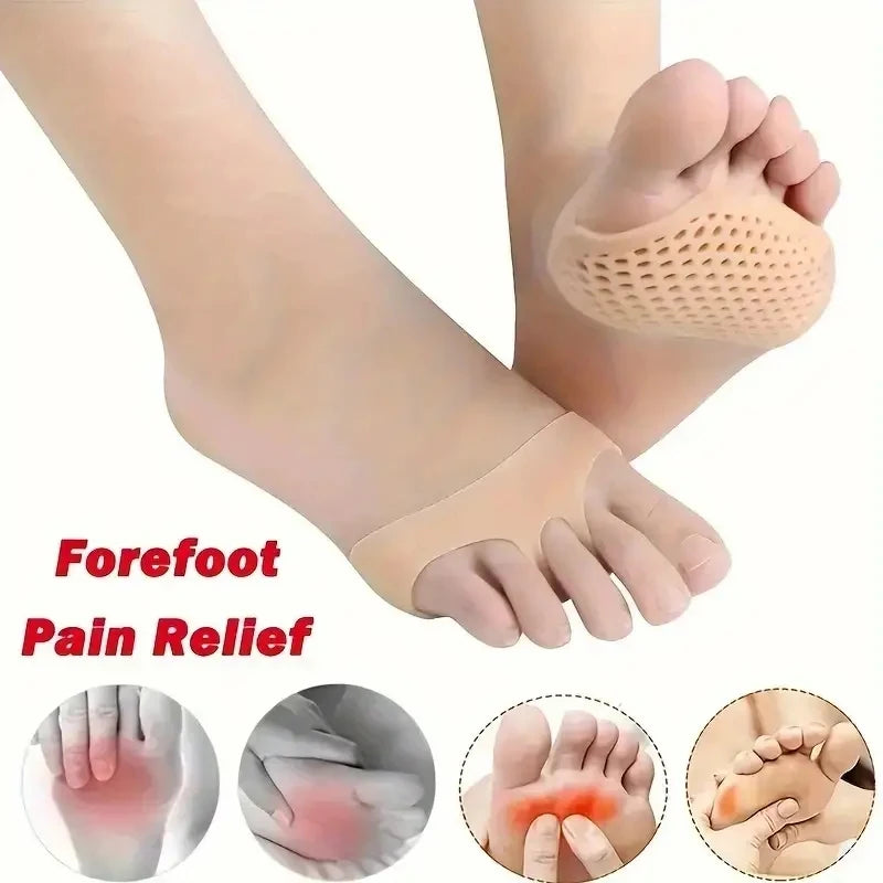 Silicone Honeycomb Forefoot Insoles for Women | High Heel Pads