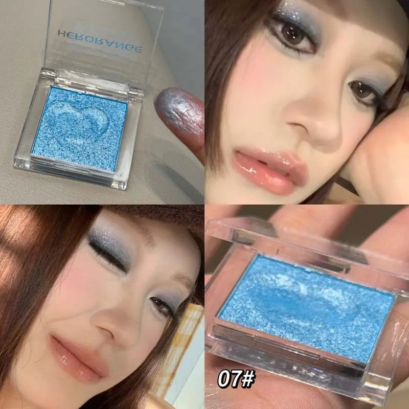 HERORANGE Matte Glitter Cream Eyeshadow | Waterproof, 8 Shades
