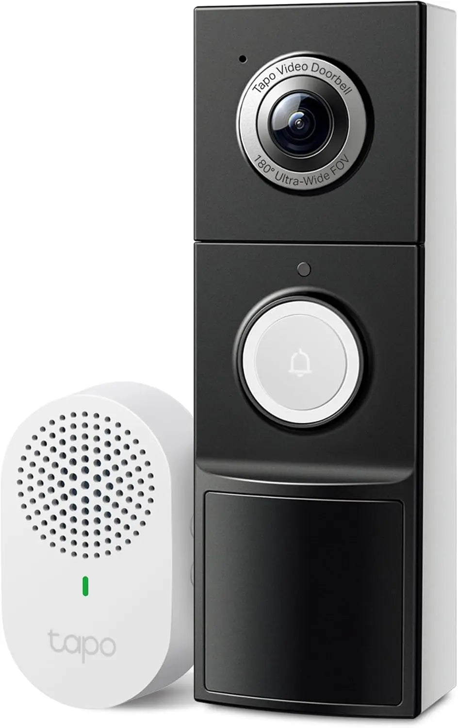 2K Smart Video Doorbell – 180° View, AI Detection, Local Storage Peaceful Pleasures Health and Wellness United States