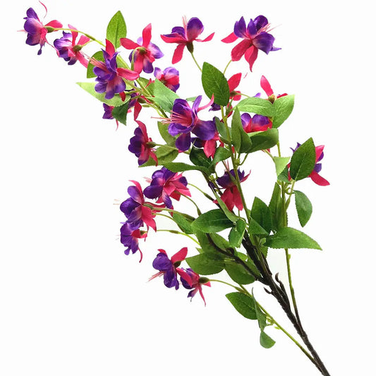Silk Forsythia Golden Bell Artificial Flower Branch 89cm