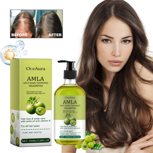 OceAura Amla Oil Shampoo | Volumizing & Strengthening – 100ml Volumizing Shampoo Peaceful Pleasures Health and Wellness