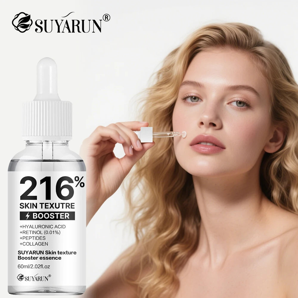 SUYARUN 216% Skin Texture Serum - Hyaluronic Acid + Niacinamide (Vit B3) Anti-Aging Face Treatment | Hydration & Firmness Boost. Peaceful Pleasures Health and Wellness