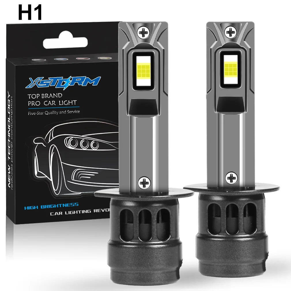 XSTORM H7 H4 H1 H11 LED Headlight Bulbs 120W 40000LM 6000K Canbus
