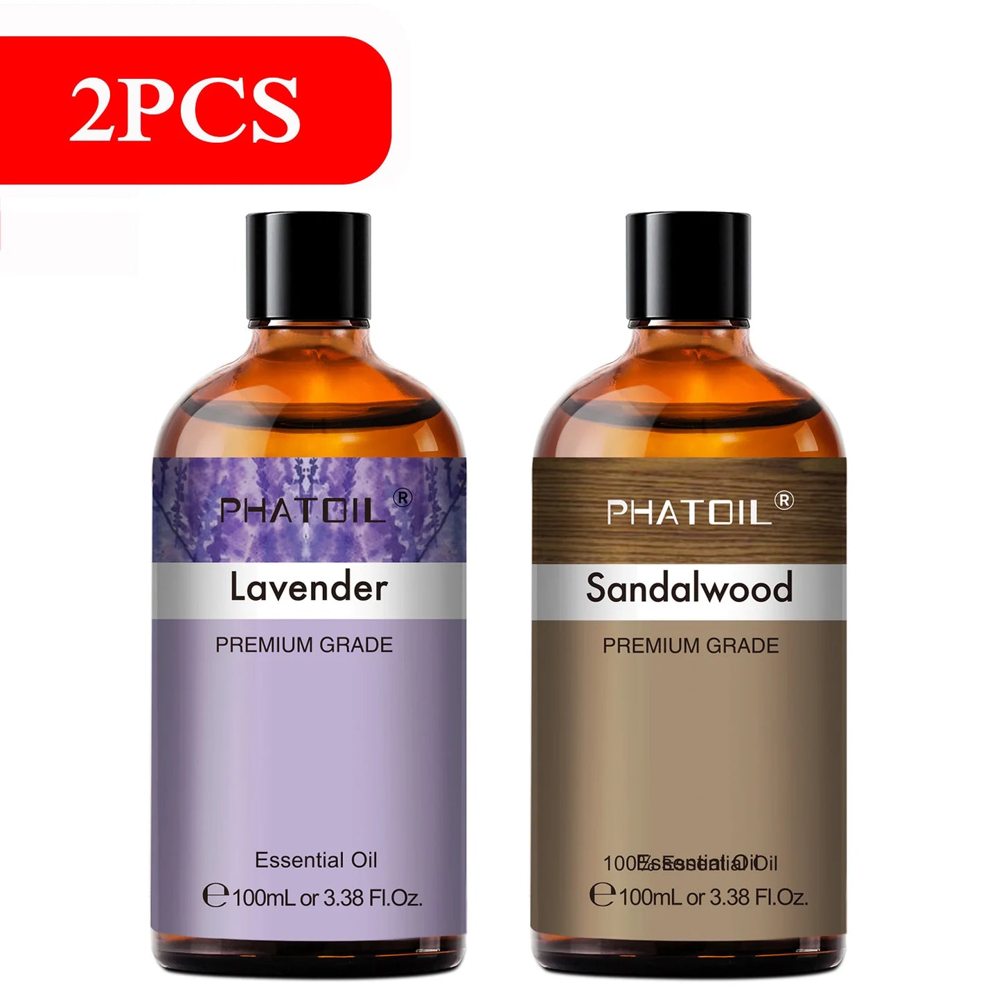 100ml Aromatherapy Essential Oil – Lavender, Rose, Vanilla, Eucalyptus & More for Diffuser & Candle Making