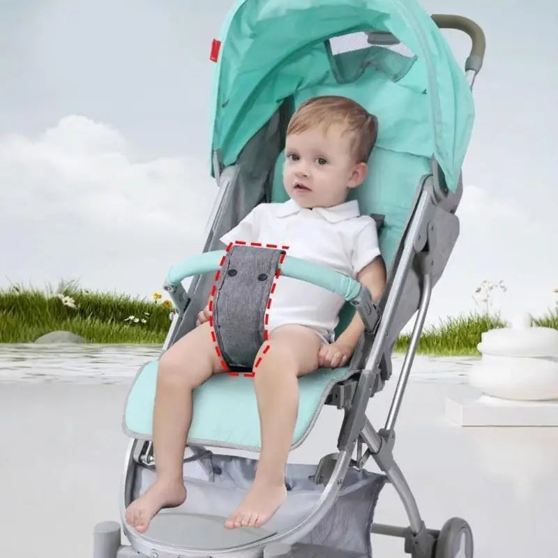 Baby Stroller Crotch Strap | Anti-Slip Safety Belt 0–6 Yrs