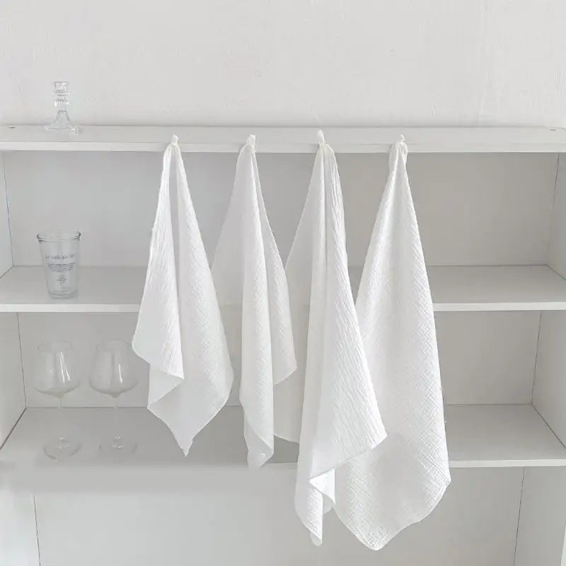 Baby Washcloths 3-4 Pack | Soft Cotton Newborn Face Towels