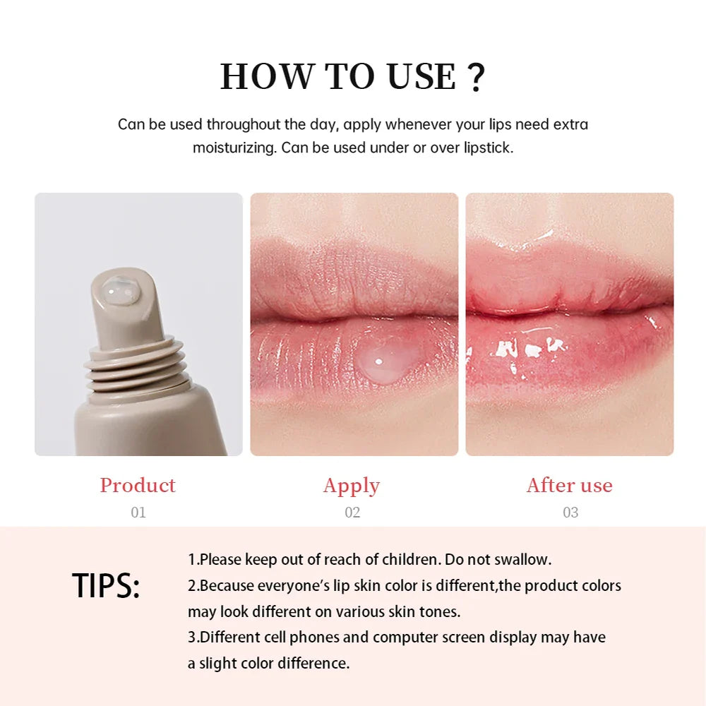 Hydrating Lip Balm Oil – Vanilla, Mint, Coffee | Mirror Shine