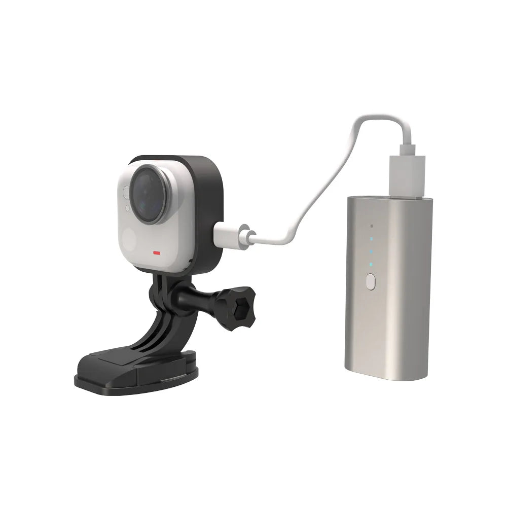 For Insta360 Go Ultra Action Camera Charging Magnetic Attachment Design Provides A More Secure Hold Peaceful Pleasures Health and Wellness
