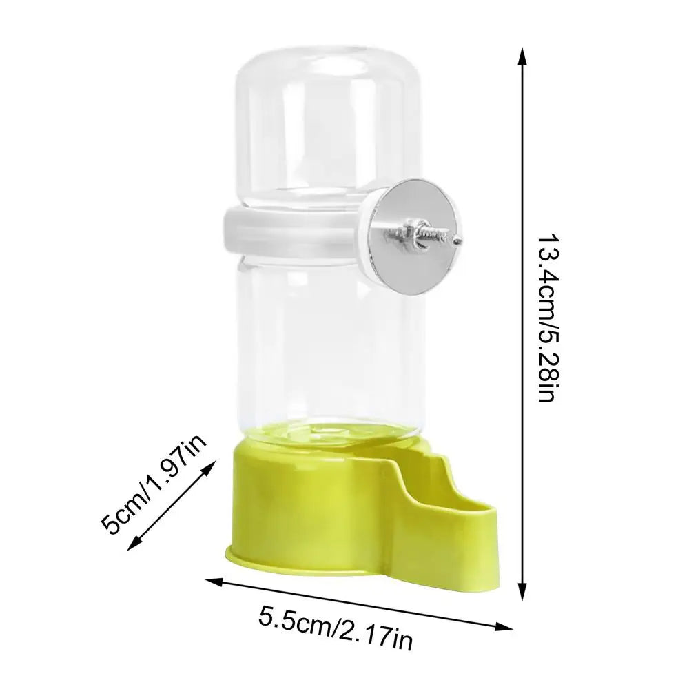 Automatic Hanging Bird Water Dispenser – Parrot & Cage Feeder