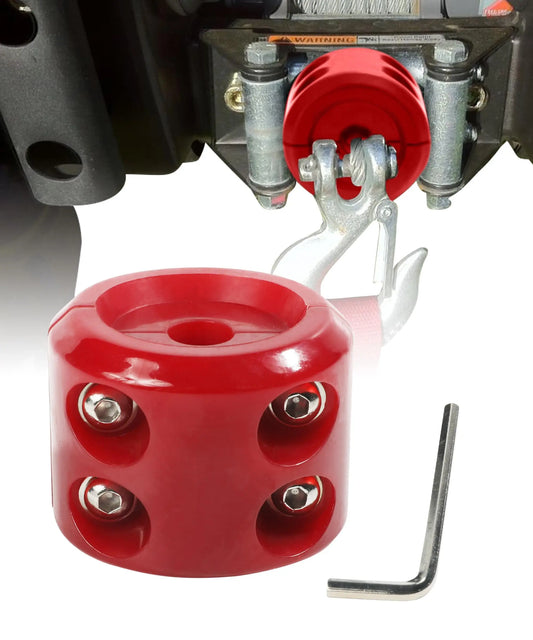 Winch Stopper Cable Hook Rubber Rope Line Saver Synthetic Peaceful Pleasures Health and Wellness