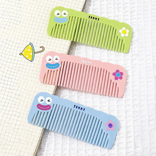 Cartoon Cat Wide Tooth Comb – Anti-Static & Heat-Resistant Hair Styling Comb Oasis Select