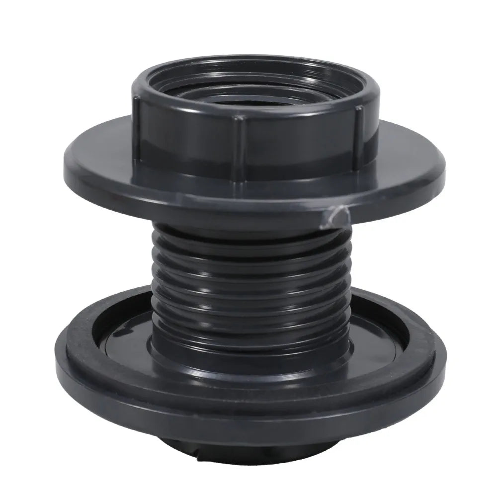 Rain Barrel Overflow Kit – Brass Ball Valve Hose Adapter 1/2–1"