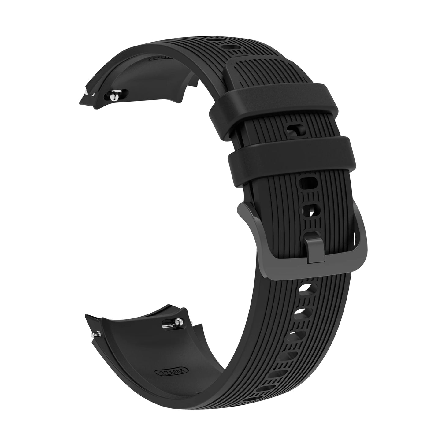 Silicone Watch Band & Case for OnePlus Watch 2/2R/3 & OPPO Watch X Peaceful Pleasures Health and Wellness Only Strap Black OPPO X Oneplus 2