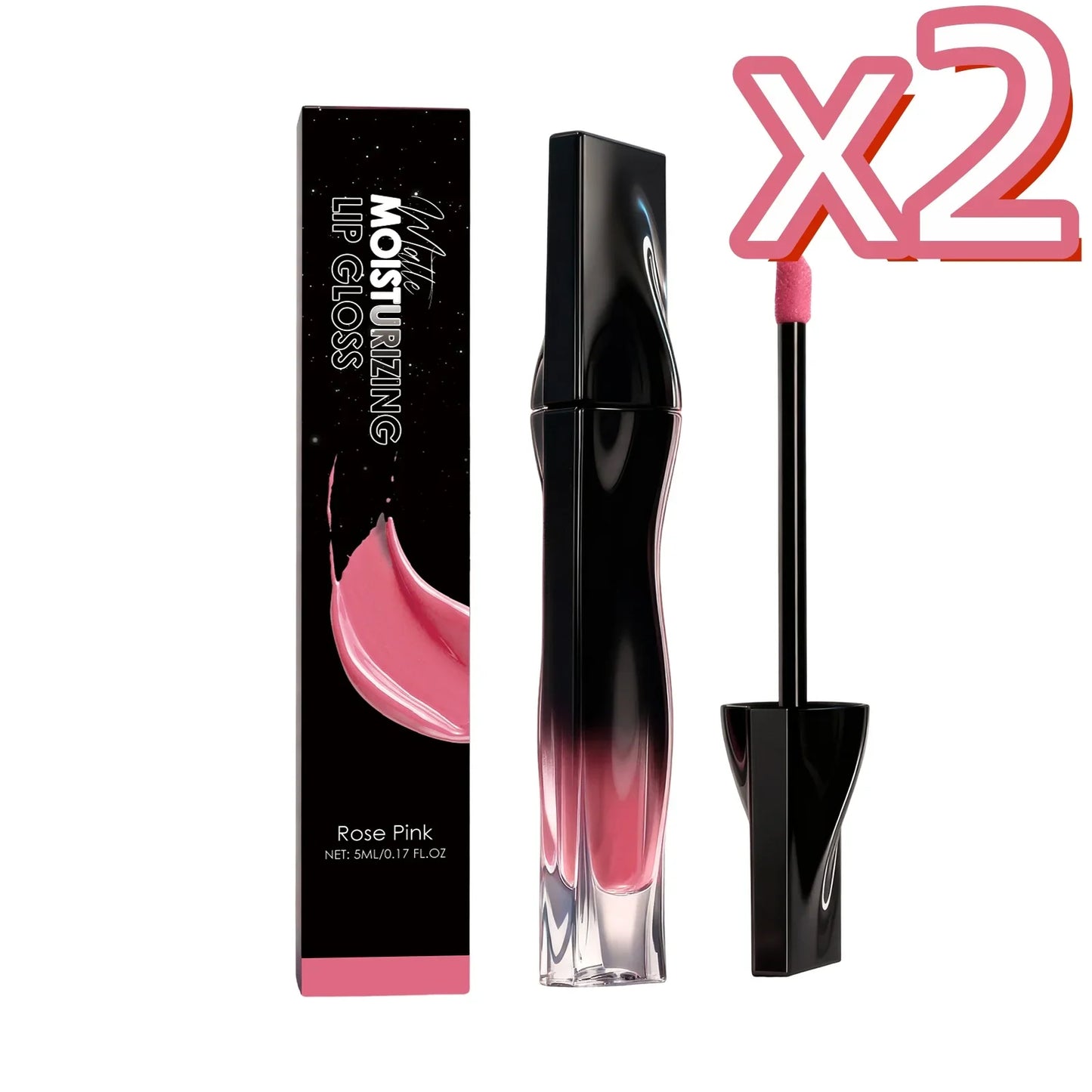 Matte Lip Balm 6-Color Lipstick – Long-Lasting & Moisturizing