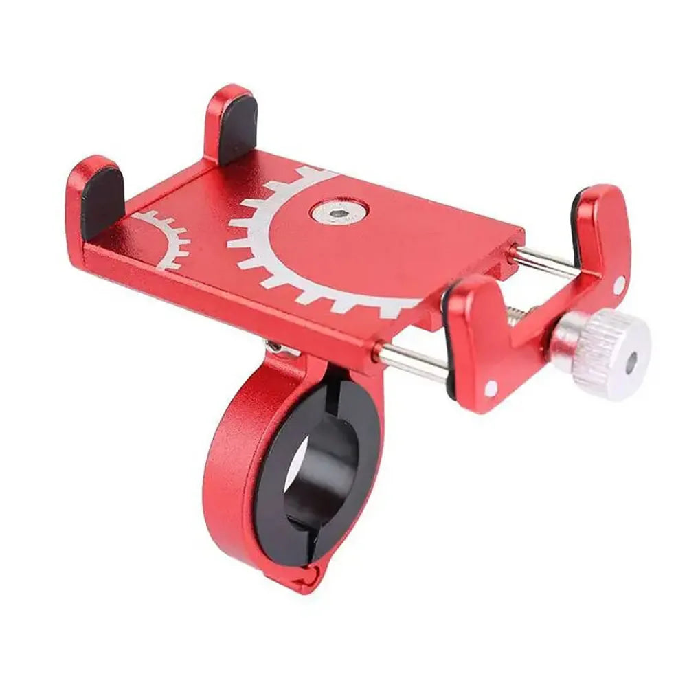 Adjustable Mobile Phone Holder Handlebar Clip Stand GPS Mount Bracket Rack Electric Scooter Accessories for Xiaomi iPhone Peaceful Pleasures Health and Wellness Red