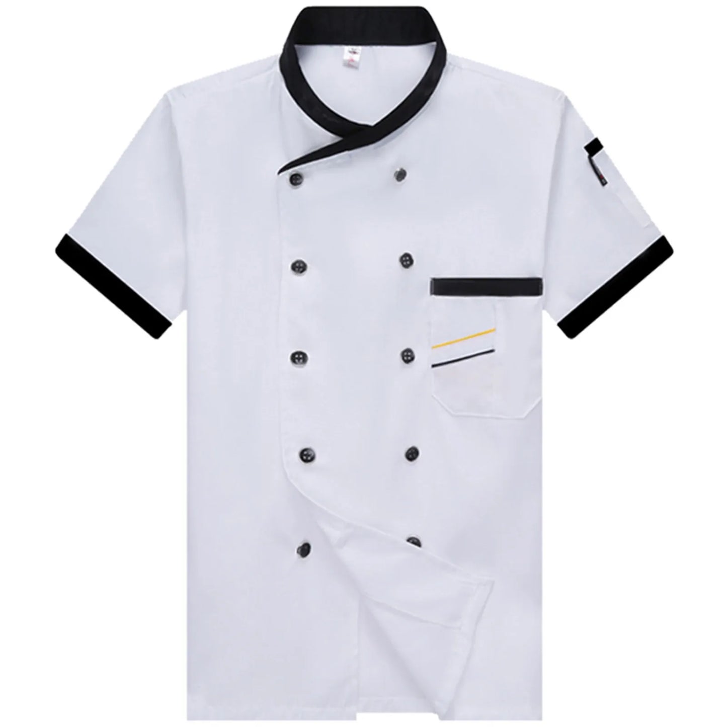 Unisex Short Sleeve Chef Jacket | Kitchen Cooking Uniform
