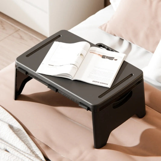 1PC Car mounted small table board, portable, foldable dining table for easy storage, student dormitory space saving table Peaceful Pleasures Health and Wellness
