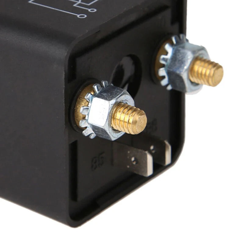 New 12V DC 200A High Power Car Relay Truck Motor Continuous Type Automotive Switch Peaceful Pleasures Health and Wellness